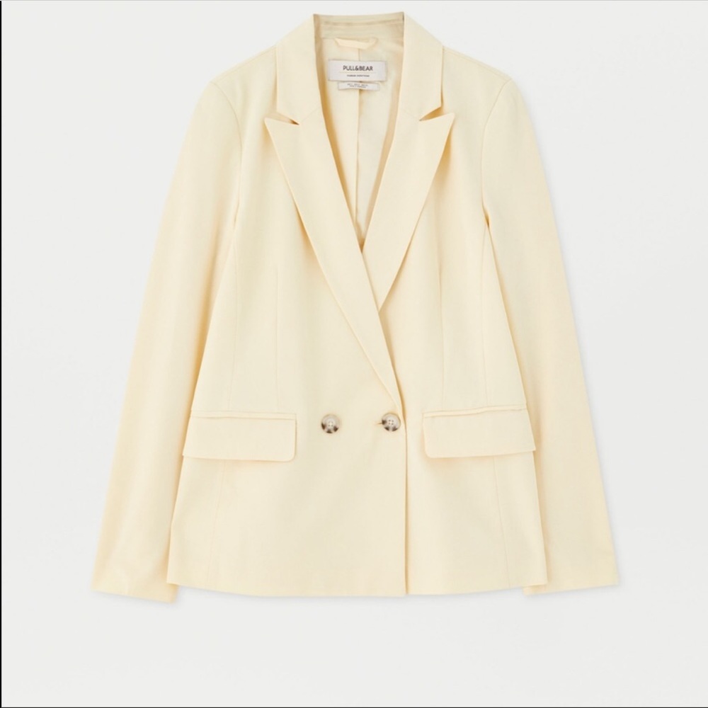 Light yellow blazer - Picture 2 of 3